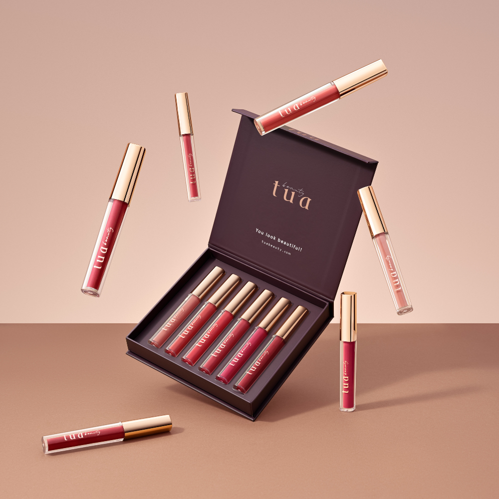 6-Piece Set of Transfer-Proof Matte Liquid Lipsticks