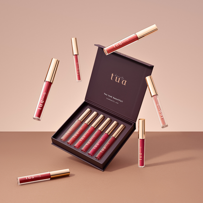 6-Piece Set of Transfer-Proof Matte Liquid Lipsticks
